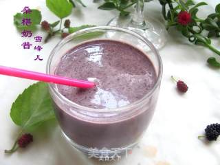 Simple Cold Summer Drink---mulberry Naixi recipe