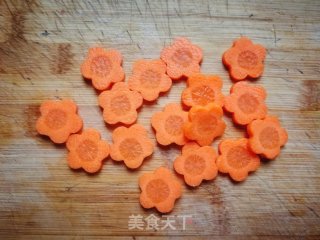 Carrot Fried Double Bamboo Shoots recipe
