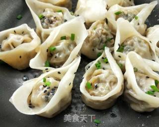 Pan-fried Sophoria Beef Wonton recipe