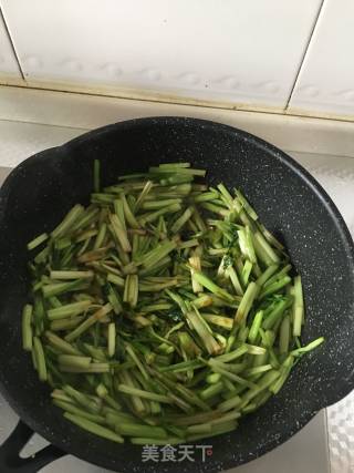 Stir-fried Cress recipe