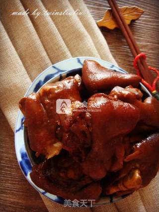 Sauce Pork Trotters recipe