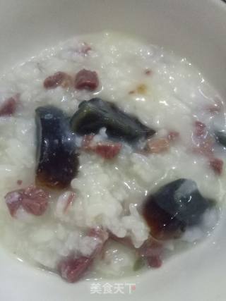 Congee with Preserved Egg and Lean Meat recipe