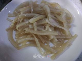 Stir-fried Pork Skin with Red Pepper recipe