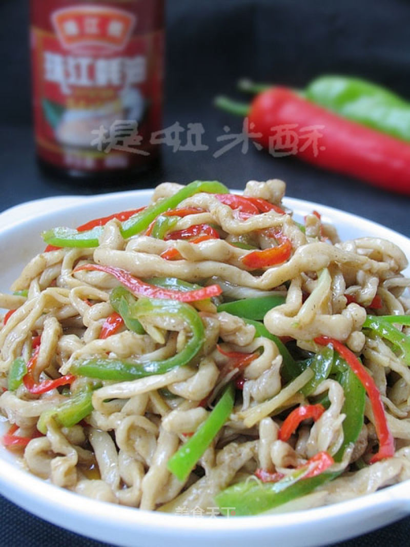 Delicious Protein-three Shreds of Oyster Sauce recipe