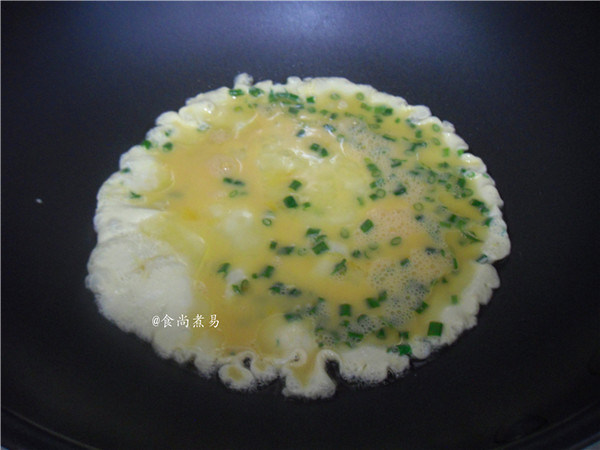 Scrambled Eggs with Loofah recipe