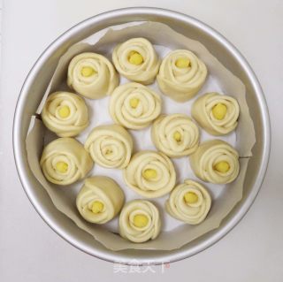 #四session Baking Contest and It's Love to Eat Festival#custard Filling Rose Flower Bread recipe