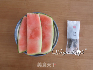 #信之美木耳试吃# Watermelon Peel Mixed with Fungus recipe