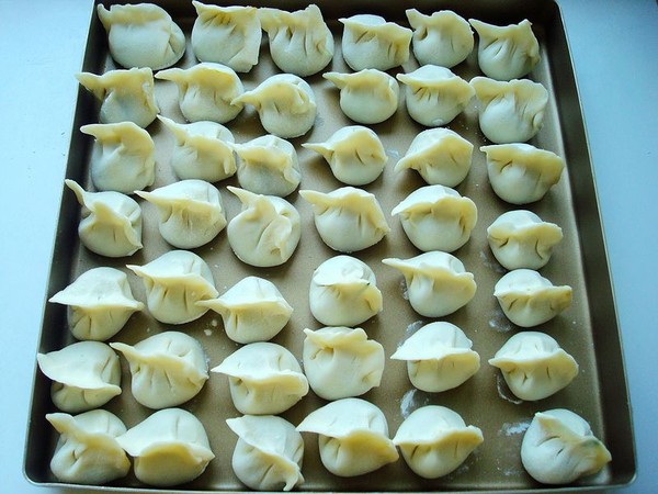 Scallion Fish Dumplings recipe