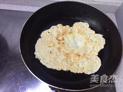 Potato Shredded Rice Omelette recipe