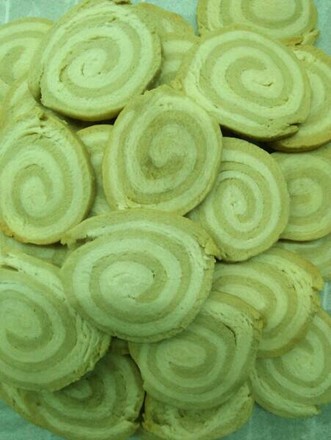 Two-color Spiral Biscuits recipe