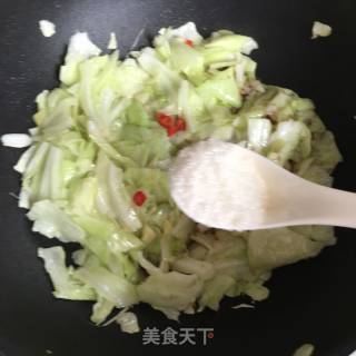 Sweet and Sour Shredded Cabbage recipe
