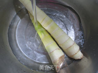 Celery Stir-fried Bamboo Shoots recipe