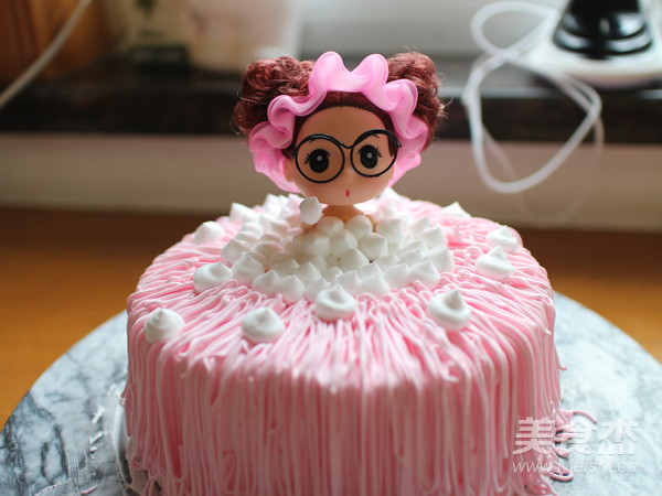 Bath Doll Birthday Cake recipe