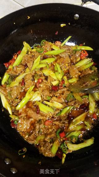 Celery Beef recipe