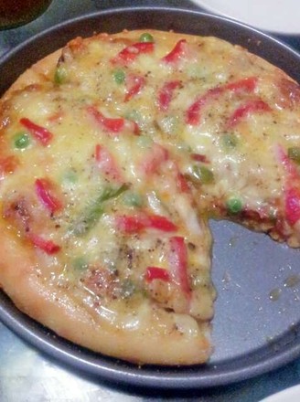 Chicken and Mushroom Pizza (8 Inches) recipe