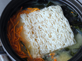 Cordyceps Flower Miso Rice Noodles recipe