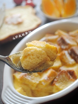 Custard Toast Pudding recipe