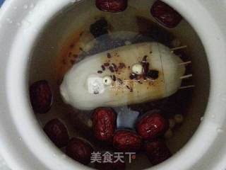 Glutinous Rice, Lotus Root, Red Beans, Red Dates and Lotus Seeds Health Tea-one Cooks Two to Eat Glutinous Rice and Lotus Root recipe