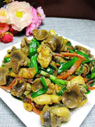 Stir-fried Snail Meat recipe