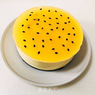 #the 4th Baking Contest and is Love to Eat Festival#passion Fruit Mango Mousse Cake recipe