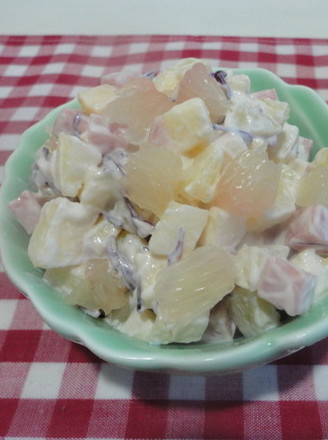 Potato Ham and Apple Salad recipe