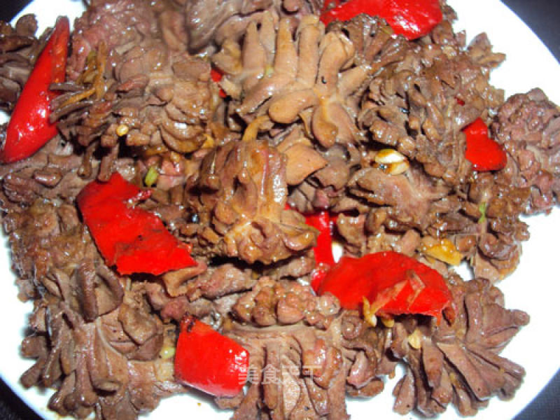 Spicy Stir-fried Garlic Chicken Gizzards recipe