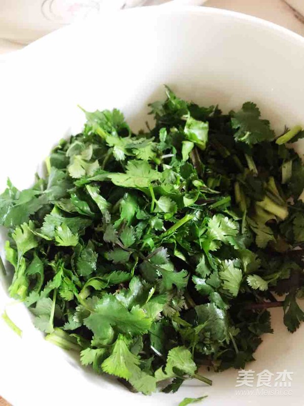 Cilantro with Orange Zest recipe