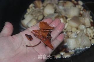 #家常下饭菜#roast Pork with White Lentils recipe
