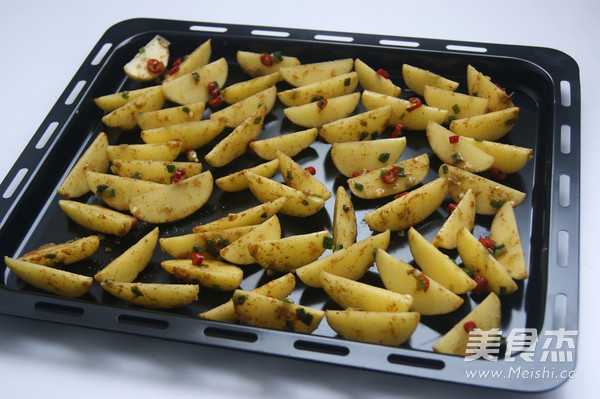 Roasted Potato Wedges with Cumin recipe