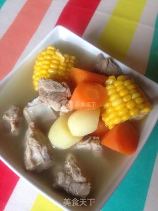 Ribs and Vegetable Soup recipe