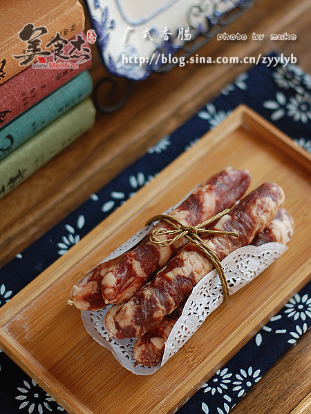 Cantonese Sausage recipe