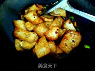 Roasted Tofu with Garlic Sprouts recipe