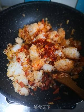 Spicy Cabbage Fried Rice recipe