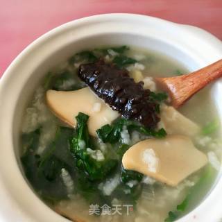 Shepherd's Purse Seafood Porridge recipe