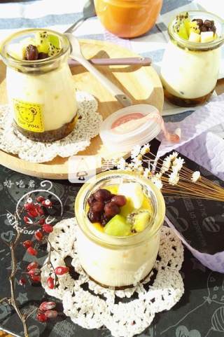 Caramel Red Bean Pudding recipe