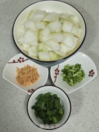 Milky White Winter Melon Soup recipe