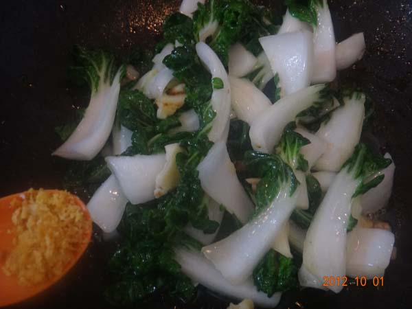 Abalone Sauce and Milk Cabbage recipe