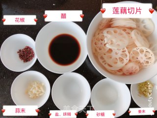 Sweet and Sour Lotus Root Slices recipe