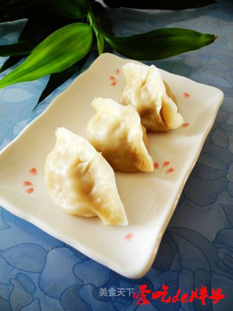 Steamed Dumplings with Beef and King Pleurotus Mushroom Hot Noodles recipe