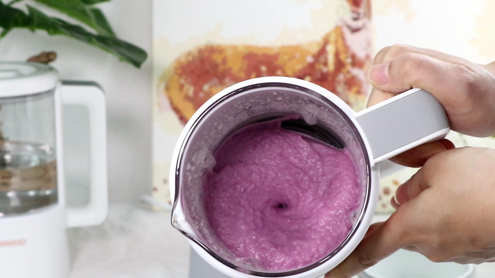 Purple Potato Latte recipe