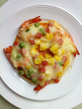 Shrimp Mini Pizza recipe