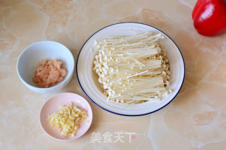 Steamed Enoki Mushroom recipe