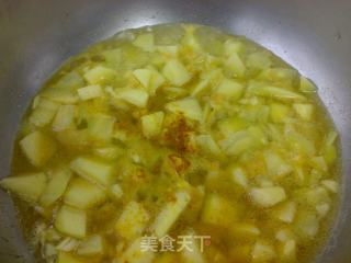 Cheese Curry Potato Pudding recipe