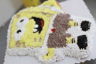 Spongebob Cake-the Most Attractive Cartoon Image, are You Ready? recipe