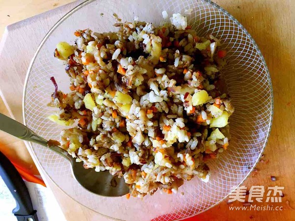 Eggplant Baked Rice recipe