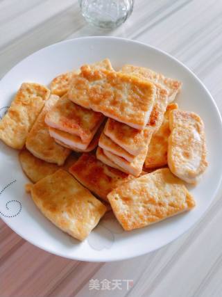 Two-sided Yellow Tofu recipe