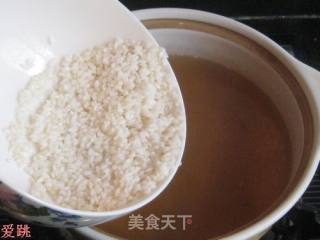 Rose Longan Porridge recipe