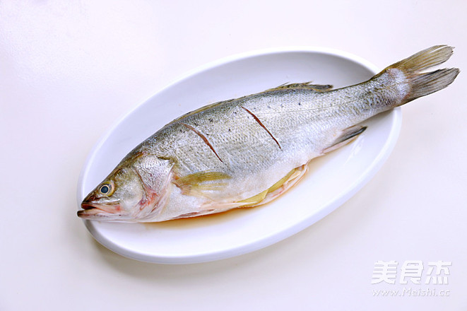 Microwave Steamed Sea Bass recipe