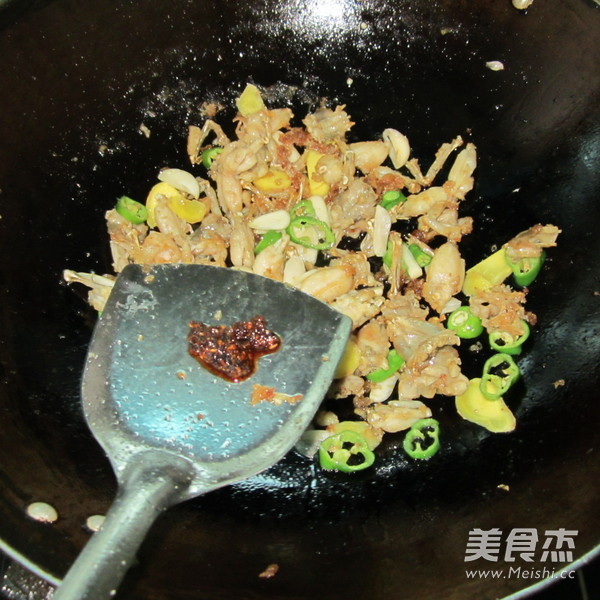 Garlic Frog Meat recipe