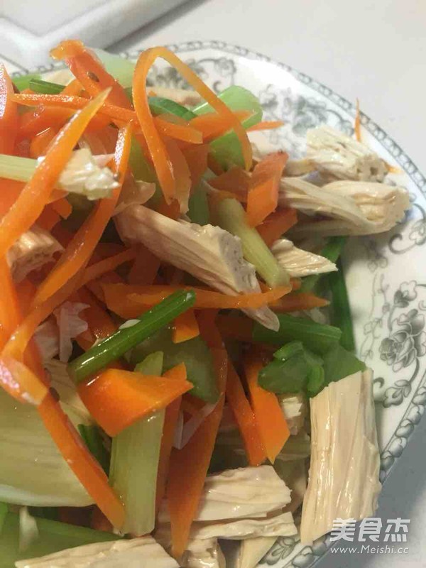 Celery Yuba Carrot recipe